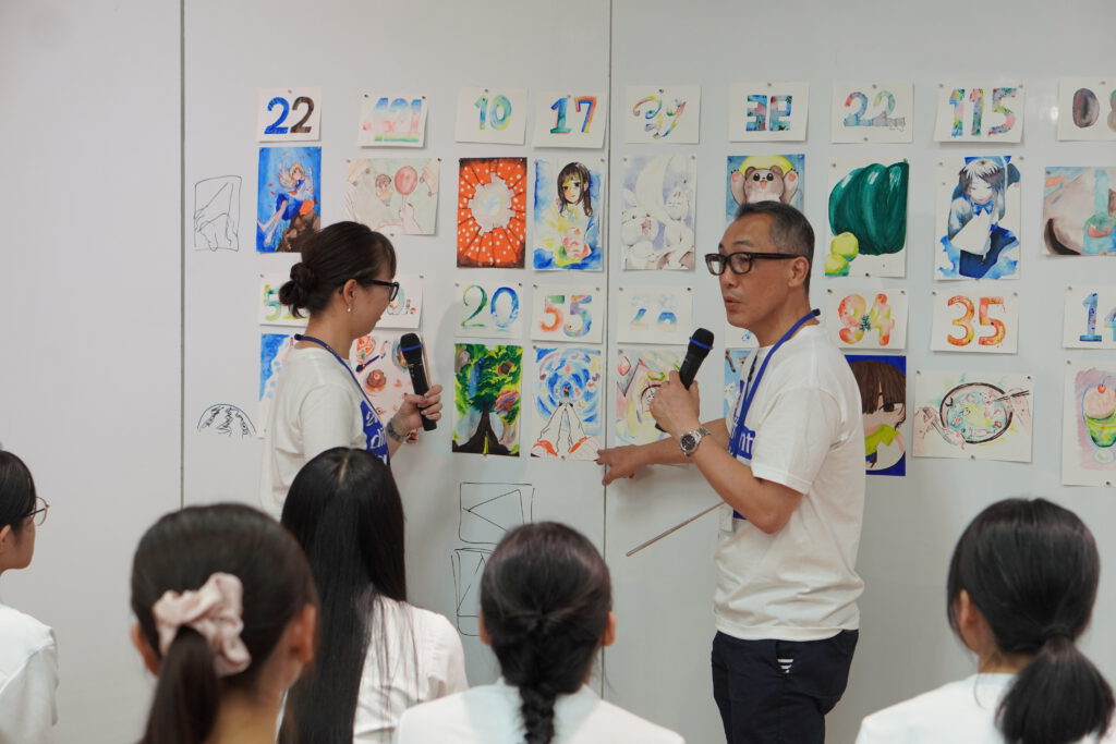 中･高生のための、伝えるイラストレーション術。視点の工夫でキャラクターを活かせ。