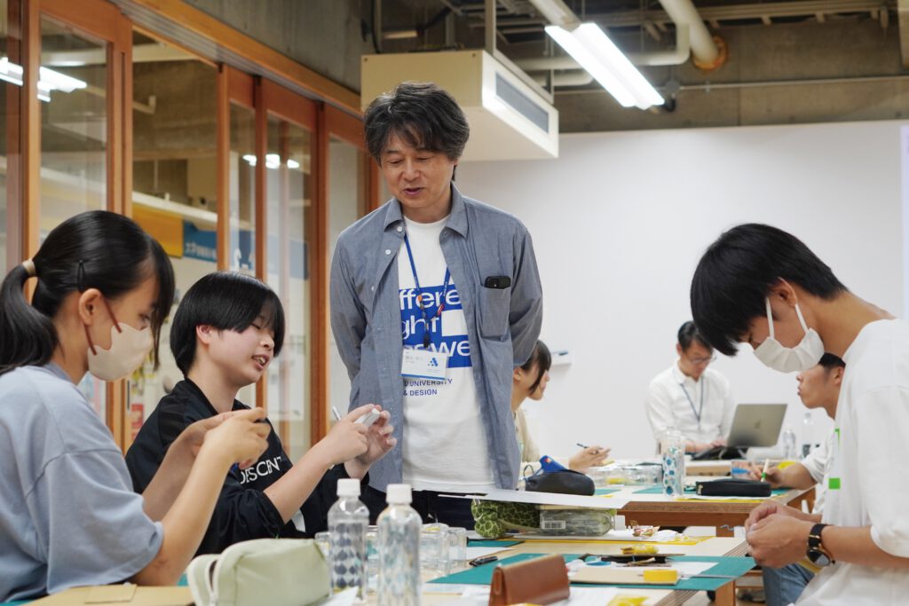 中・高生のための、木の音をつくろう！オリジナルウッドチャイム制作。
