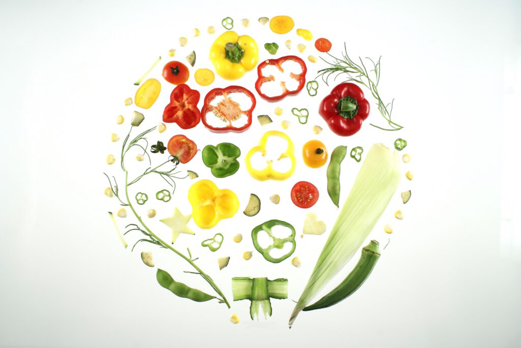 中･高生のための、 食文化ラボ。夏野菜でアニメーション創作。